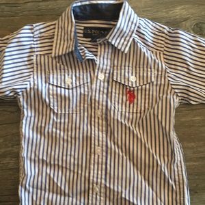 Toddler boys button down